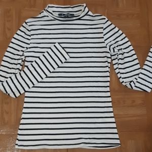 Lulus long sleeve stripe top